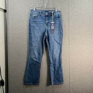 Laurie Felt Regular Forever Denim 5 Pocket Crop Baby Bell Je Medium, Reg 8